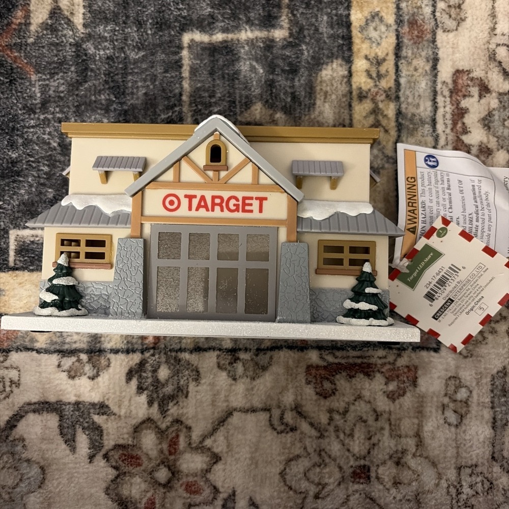 Target LED Mini Store Christmas Village NEW DESIGN Limited Edition